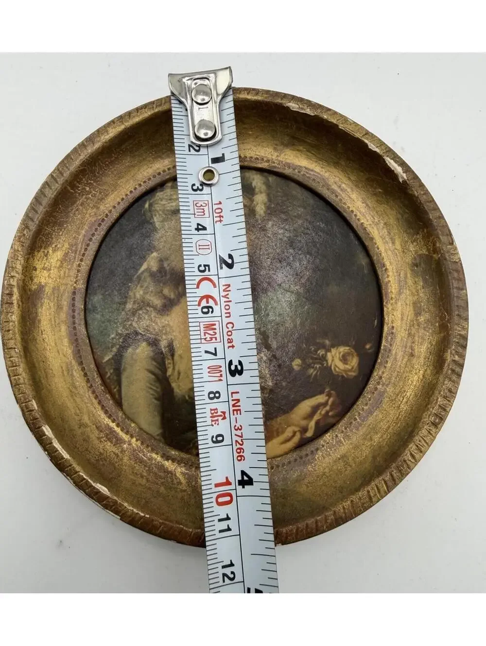 Vintage Paolina Borghese Round Portrait Frames Set 4 Gold Wall‎ Decor